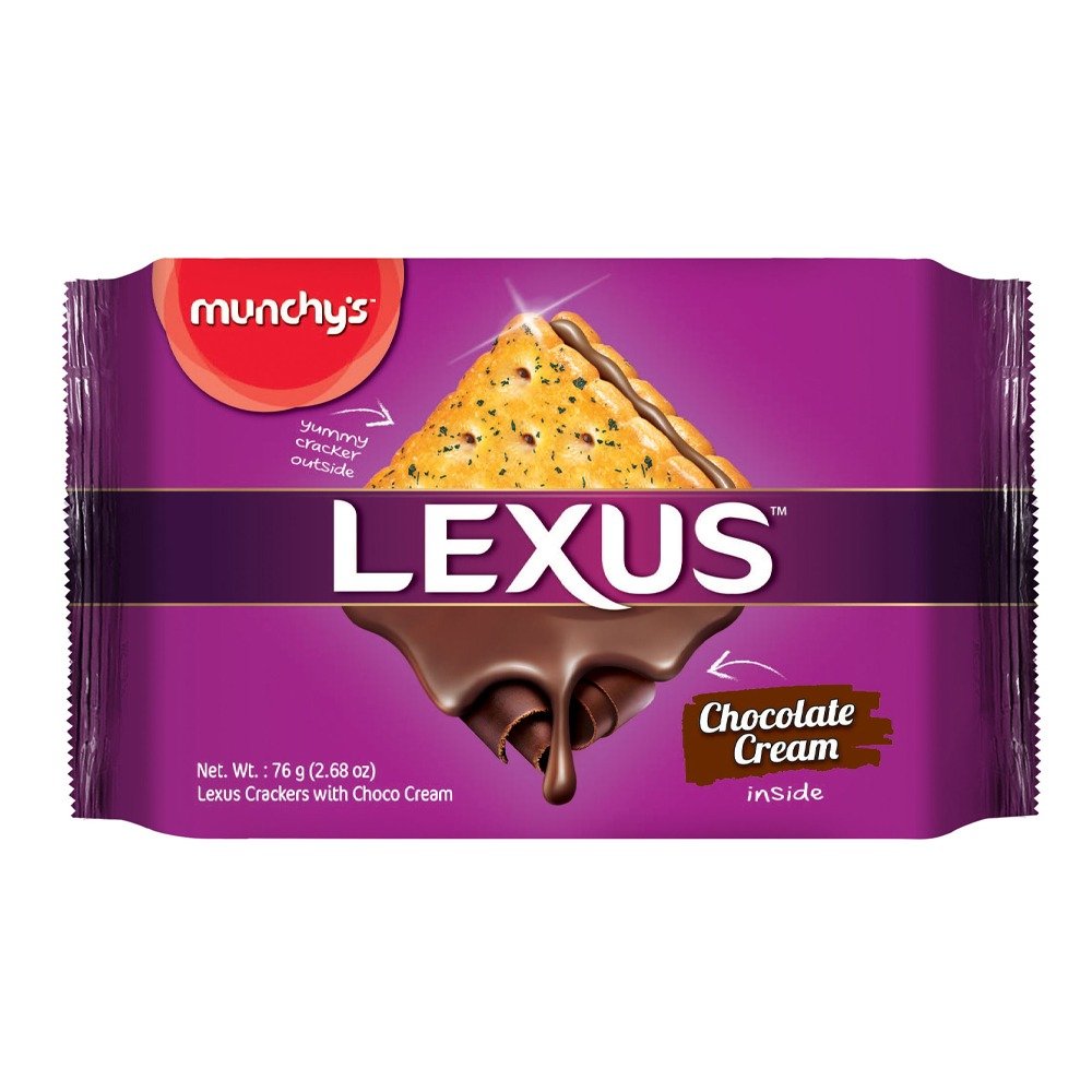 Lexus Chocolate Cream Sandwich 76g