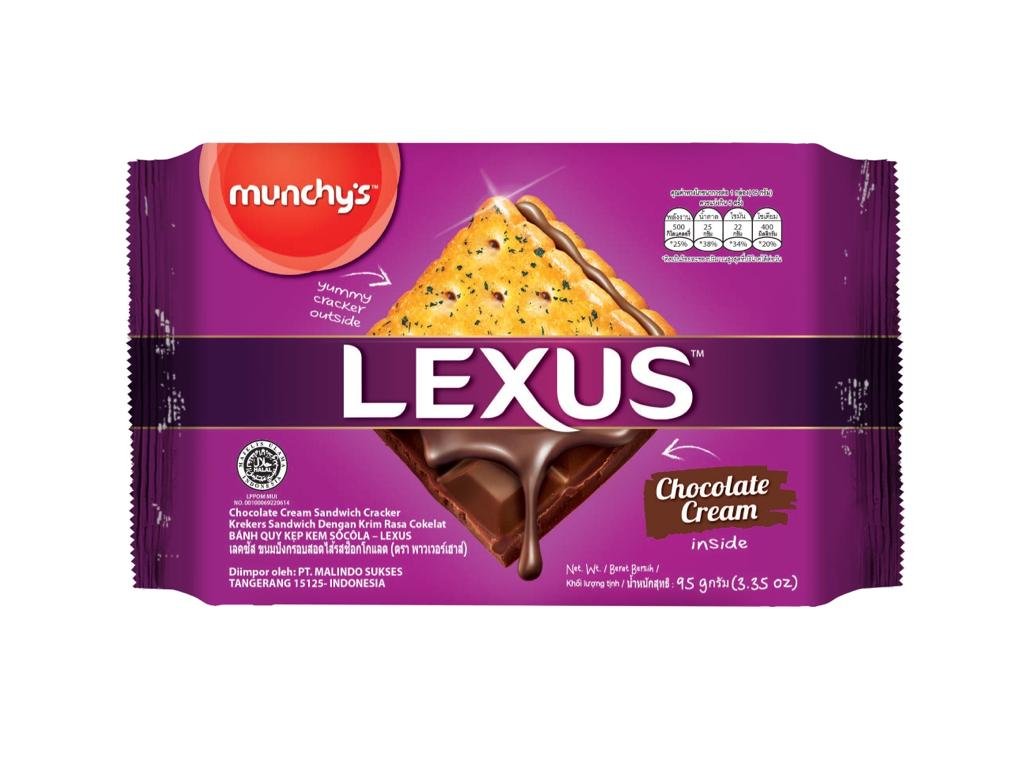 Lexus Chocolate Cream Sandwich 95g