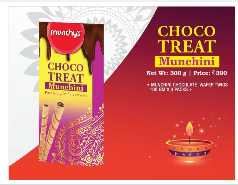 Choco Treat Munchini Gift Pack (100g x 3)