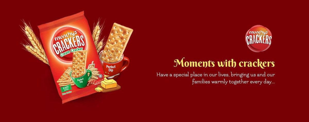 Munchy's Crackers – Moments with crackers