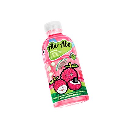 Abo Abo Nata de Coco Lychee Drink with Pulp 330ml