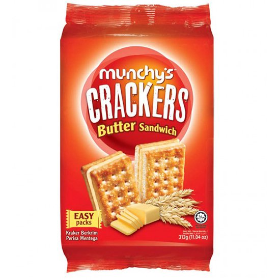 Munchy's Butter Sandwich Cracker 268g