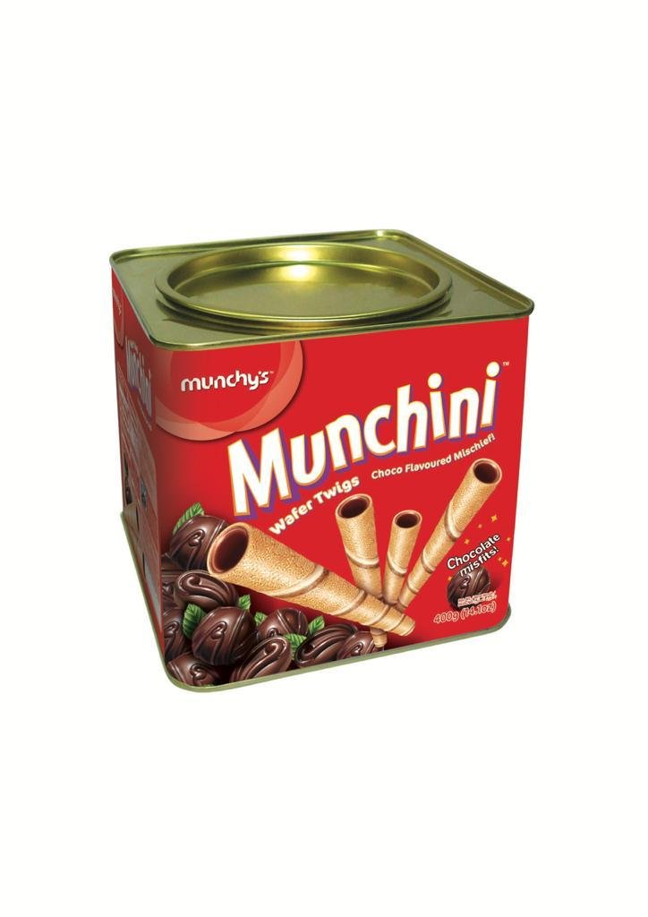 MUNCHINI WAFER TWIGS 400gm (Choco Flavor)