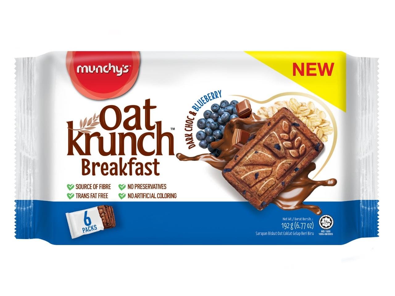 DARK CHOCOLATE & BLUEBERRY OAT KRUNCH