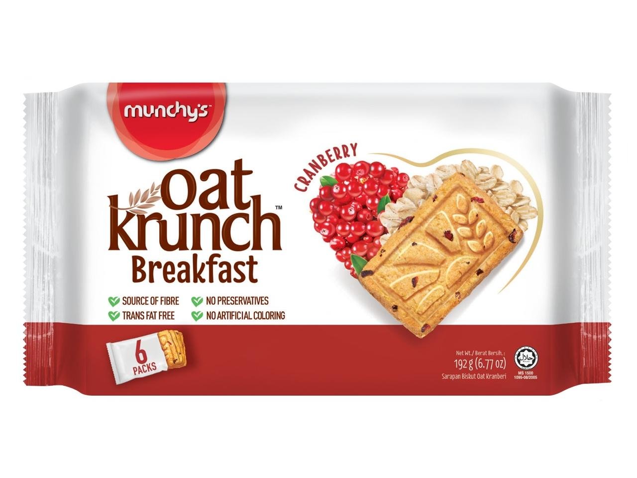 CRANBERRY OAT KRUNCH BREAKFAST