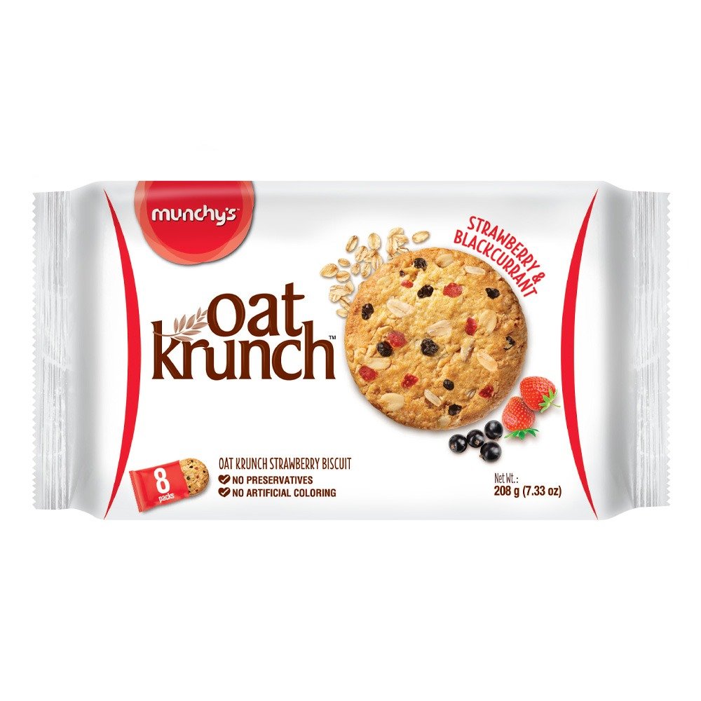 STRAWBERRY & BLACK CURRANT OAT KRUNCH